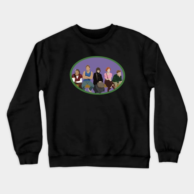 Breakfast Club Sit-in Crewneck Sweatshirt by @johnnehill